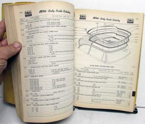 1953 1954 Ford Body Parts Catalog Book Car & Truck FoMoCo Crestline Pickup Orig