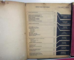 1977 Ford Car Service Shop Repair Manual Set Mustang Cougar Mark V Orig 3 Of 5