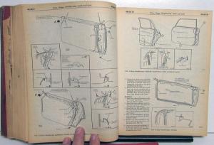 1977 Ford Car Service Shop Repair Manual Set Mustang Cougar Mark V Orig 3 Of 5