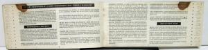 1968 Oldsmobile Owner Protection Plan Protect-O-Plate Included 98 4 Door Sedan