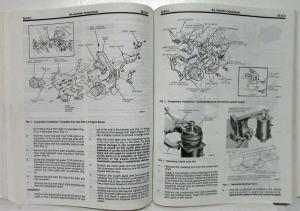 1980 Ford Lincoln Mercury Service Shop Manual 3 Vol Set Mustang Capri Versailles