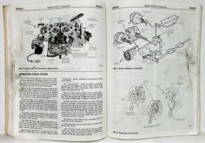 1980 Ford Lt Truck E & F-100 thru 350 and Bronco Service Shop Manual 2 Vol Set