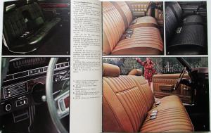 1970 BIG Chevrolets Caprice Impala Bel Air Color Sales Brochure Original