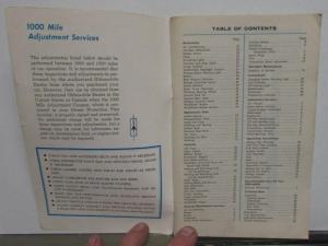 Original 1965 Oldsmobile Owners Manual Ninety-Eight Starfire Delta Dynamic 88
