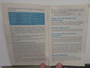 Original 1965 Oldsmobile Owners Manual Ninety-Eight Starfire Delta Dynamic 88