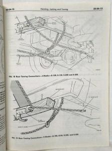 1982 Ford Lt Medium Heavy Truck Pre-Delivery Maintenance & Lube Service Manual
