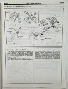 1986 Ford Escort Tempo Mercury Lynx Topaz Service Shop Manual 2 Vol Set