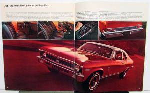 1970 Chevrolet Nova Sales Brochure SS Super Sport Original