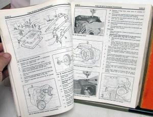 1986 Ford Medium Heavy Truck F B C-600 thru 8000 Service Shop Manual 2 Vol Set