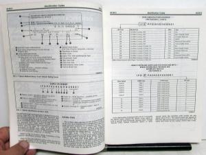 1986 Ford Medium Heavy Truck F B C-600 thru 8000 Service Shop Manual 2 Vol Set