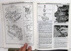1986 Ford Medium Heavy Truck F B C-600 thru 8000 Service Shop Manual 2 Vol Set
