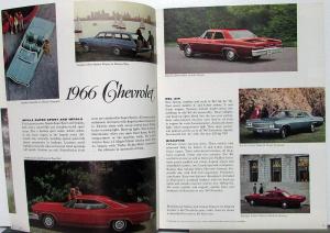 1966 Chevrolet Chevelle Chevy II Corvair Corvette Export Sales Brochure Original