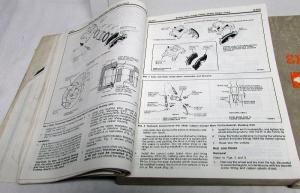 1986 Ford Lincoln Mercury Cars Service Shop Manual 3 Vol Set Mark Mustang Cougar
