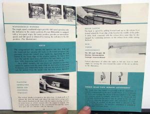 1960 Oldsmobile Ninety-Eight Super Eighty-Eight Owners Manual Original