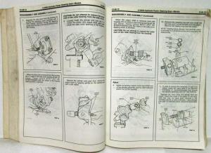 1988 Ford Medium Heavy Truck F B C-600 thru 8000 Service Shop Manual 2 Vol Set
