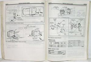 1988 Ford Medium Heavy Truck F B C-600 thru 8000 Service Shop Manual 2 Vol Set