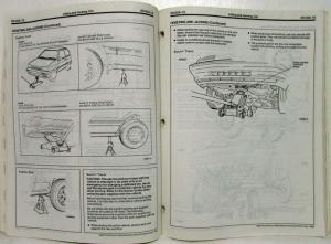 1994 Ford Car Truck Pre-Delivery Maintenance and Lubrication Service Shop Manual