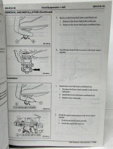 1997 Ford Explorer Mercury Mountaineer Service Shop Manual 2 Vol Binder Set