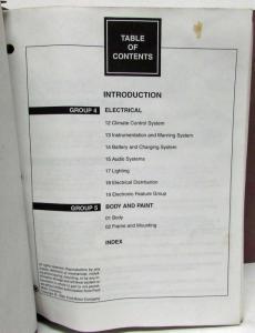 1997 Ford Explorer Mercury Mountaineer Service Shop Manual 2 Vol Binder Set