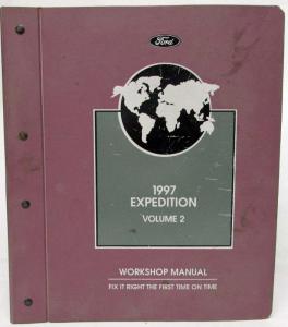 1997 Ford Expedition Service Shop Repair Manual 2 Vol Binder Set
