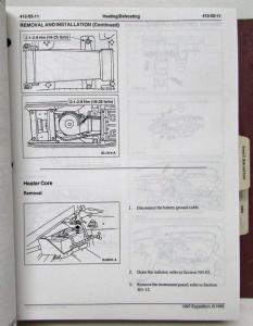 1997 Ford Expedition Service Shop Repair Manual 2 Vol Binder Set