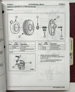 1997 Ford Expedition Service Shop Repair Manual 2 Vol Binder Set