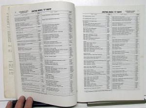 1967-1970 Ford Cortina Dealer Master Parts & Illustrations Catalog Book Model C
