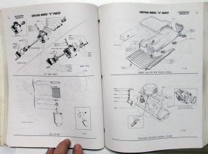 1967-1970 Ford Cortina Dealer Master Parts & Illustrations Catalog Book Model C