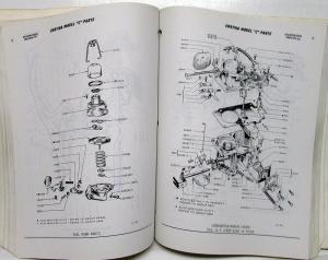 1967-1970 Ford Cortina Dealer Master Parts & Illustrations Catalog Book Model C