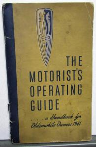 1941 Oldsmobile Owners Manual Original Streamliner Torpedo