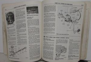 1962 Ford Thunderbird Service Shop Repair Manual Dealer Original