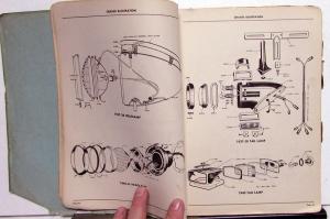 1944 1942 & Earlier Pontiac Chassis Parts Book Catalog Streamliner Torpedo 6 8