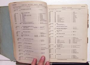 1944 1942 & Earlier Pontiac Chassis Parts Book Catalog Streamliner Torpedo 6 8