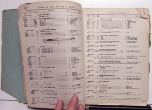 1944 1942 & Earlier Pontiac Chassis Parts Book Catalog Streamliner Torpedo 6 8