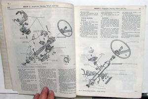 1969 Ford Car Service Shop Repair Manual 3 Vol Set Mustang Cougar Mark III