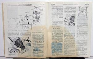 1969 Ford Car Service Shop Repair Manual 3 Vol Set Mustang Cougar Mark III