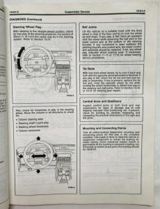 1990 Ford Probe Car Service Shop Repair Manual