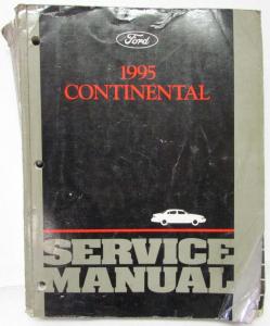 1995 Lincoln Continental Service Shop Repair Manual Original