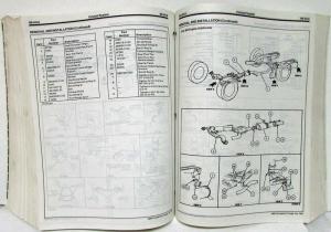 1995 Ford Thunderbird Mercury Cougar XR-7 Service Shop Repair Manual