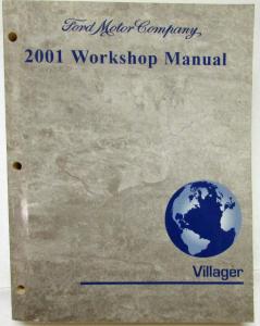 2001 Ford Motor Company Mercury Villager Service Shop Repair Manual