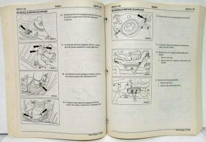 1999 Ford Motor Company Mercury Villager Service Shop Repair Manual 2 Vol Set