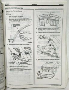 1996 Ford Motor Company Mercury Villager Service Shop Repair Manual