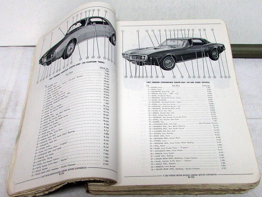 AKD5067 catalogo BOOK LIBRO MG C 1968 Car Parts manuale per il corpo PUBBLICAZIONE N