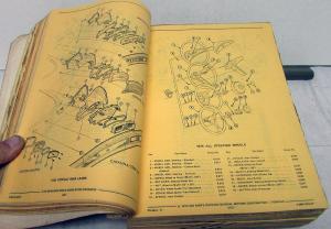 1964-1974 Pontiac Chassis & Body Parts Illustrations Catalog Book GTO Firebird