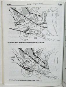1980 Ford Lt Medium Heavy Truck Pre-Delivery Maintenance & Lube Service Manual