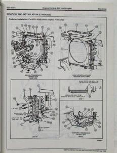 1993 Ford Medium Heavy Duty F- B- 600 700 800 900 Truck Service Manual 2 Vol Set