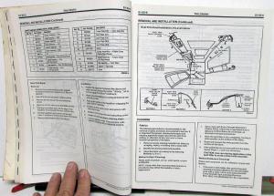 1993 Ford L-Series Truck Service Shop Repair Manual Body Chassis Dealer Orig