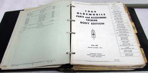 1947-1964 Oldsmobile Body Parts & Accessories Catalog Book F85 Cutlass 88 98