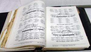 1947-1964 Oldsmobile Body Parts & Accessories Catalog Book F85 Cutlass 88 98