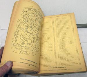 1964-1973 Pontiac Dealer Parts Catalog Book Illustrations GTO Firebird LeMans